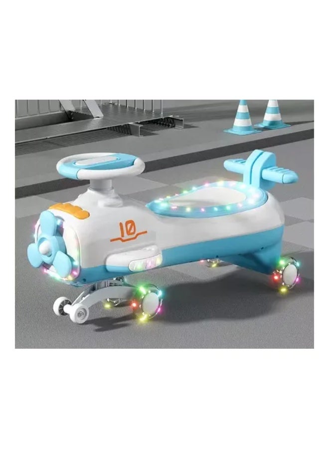 CellElection Kids Swing Ride On Car with Safety Belt – No Pedals – Durable Plastic – Unisex - Image 3